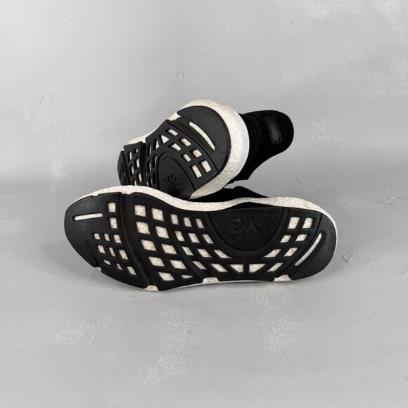 Adidas Y-3 Yohji Yamamoto Reberu Core Black Sneakers F97395 Men's US 12.5 - Picture 7 of 8